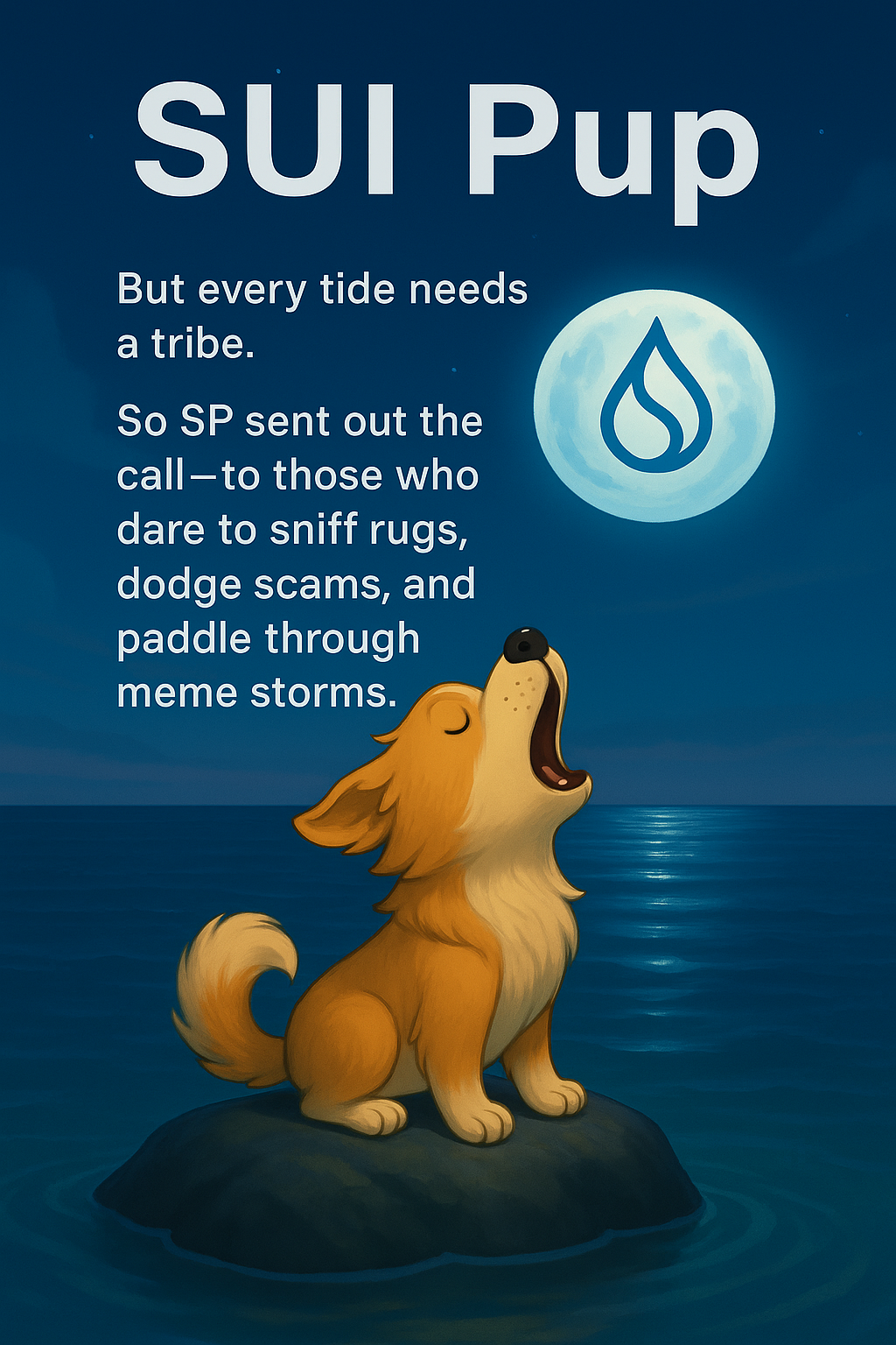 SP howling at moon